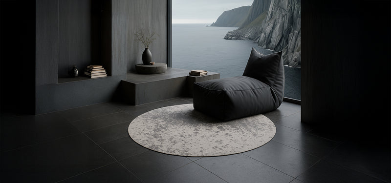 Moon Light Gray Round