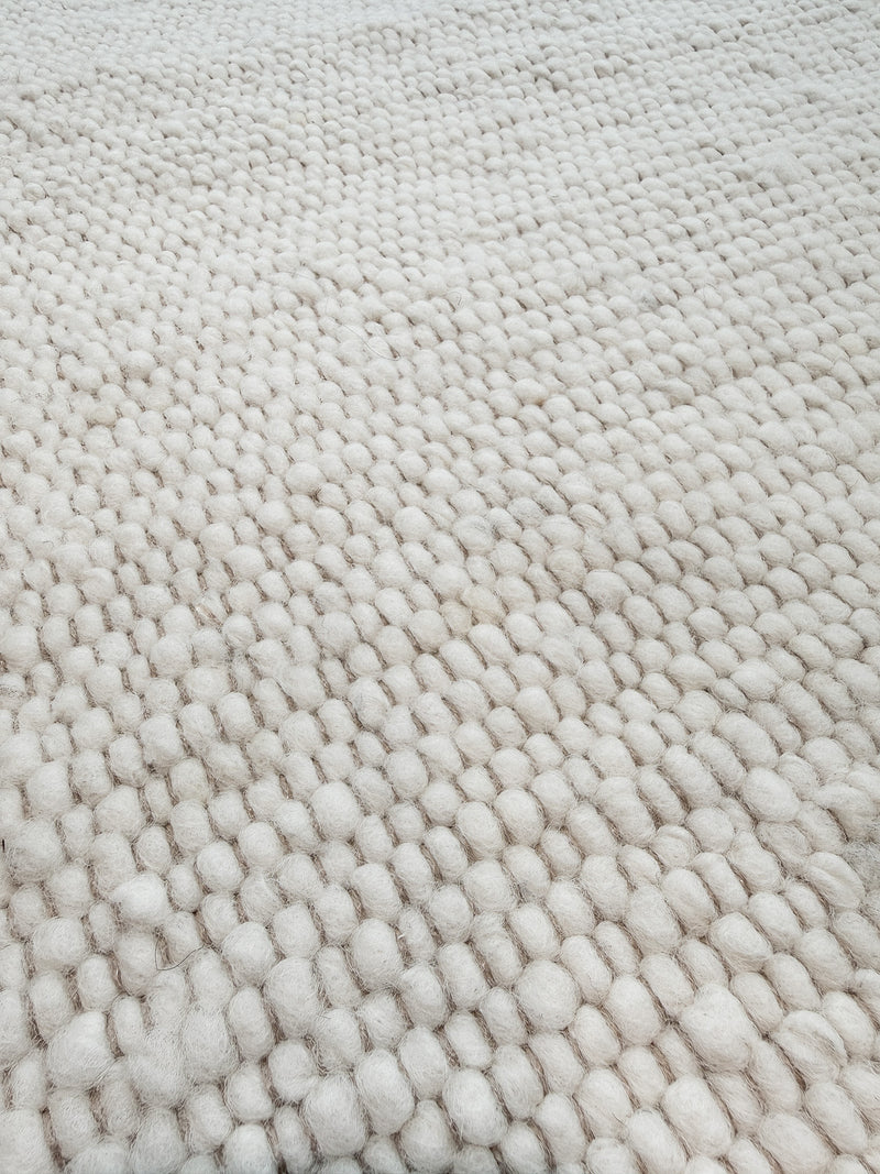 Ivory Rug Handmade Mellow Ivory - Handmade Rug Carpet Decor