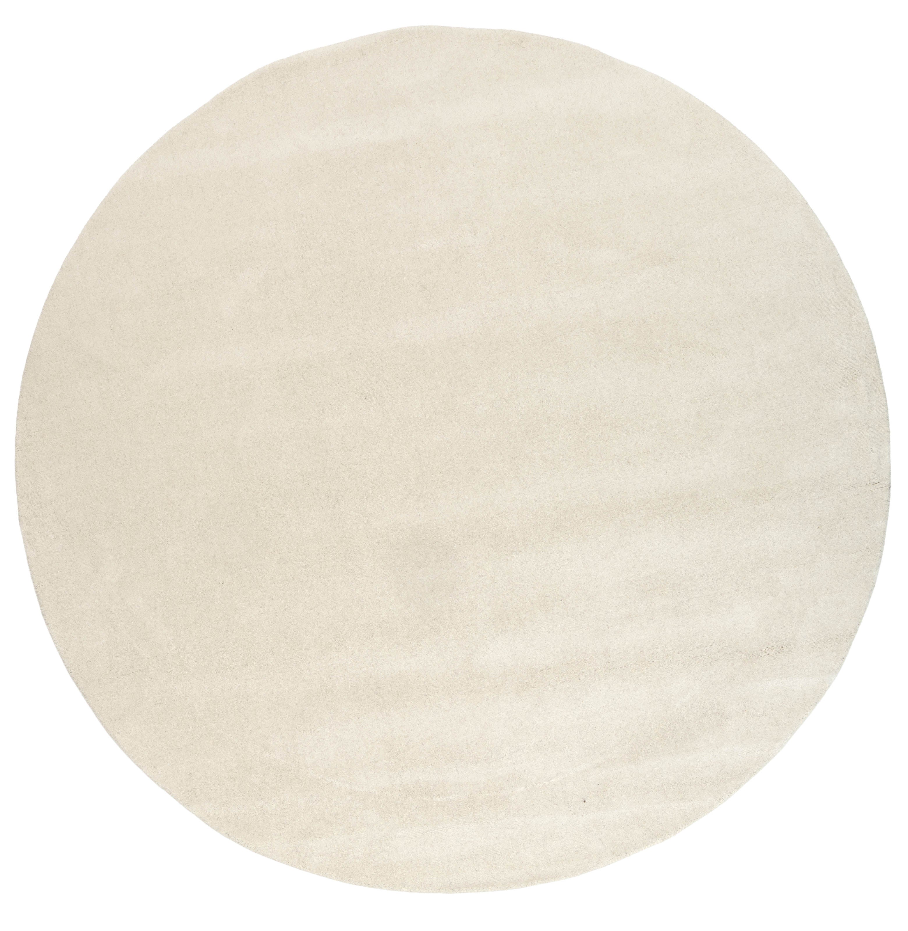 Rio Ivory Round - Handmade Rug Carpet Decor