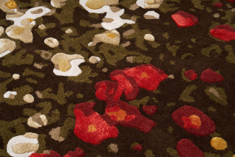 Spring Flowers - Handmade Rug Carpet Decor