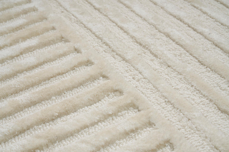 Ivory Rug Handmade Sierra Ivory - Handmade Rug Carpet Decor
